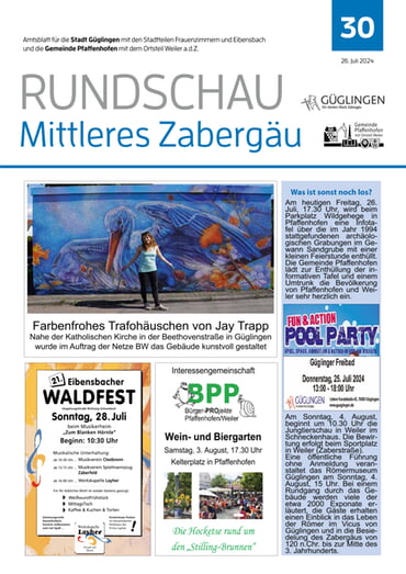 Amtsblatt KW 30 vom 26.07.2024